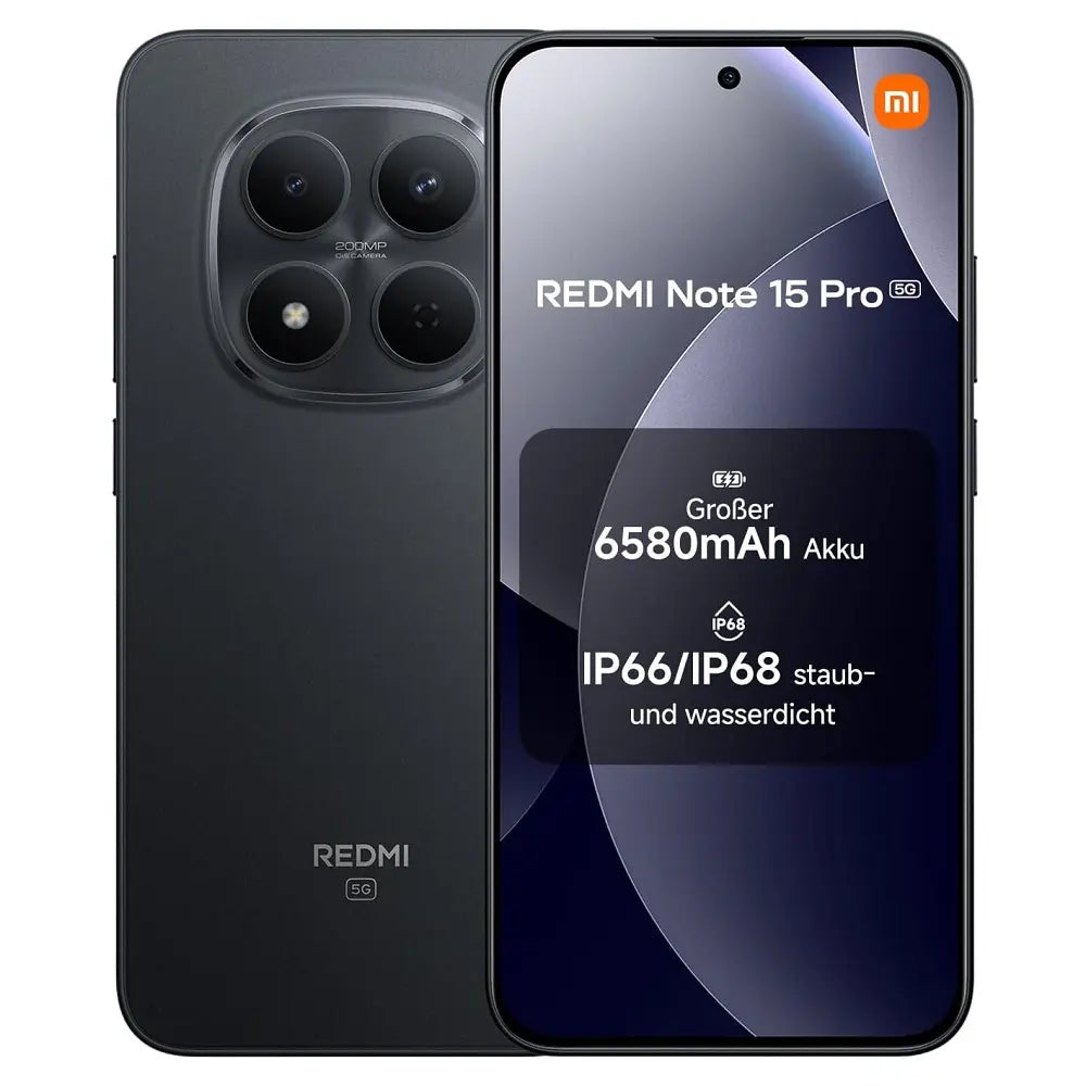 Redmi Note 15 Pro 5G Mediatek Dimensity 7400 Ultra, 12GB RAM 256GB Storage, 50MP+8MP AI + 20MP Camera, 6.83" 120Hz, 6580mAh with 45W charge