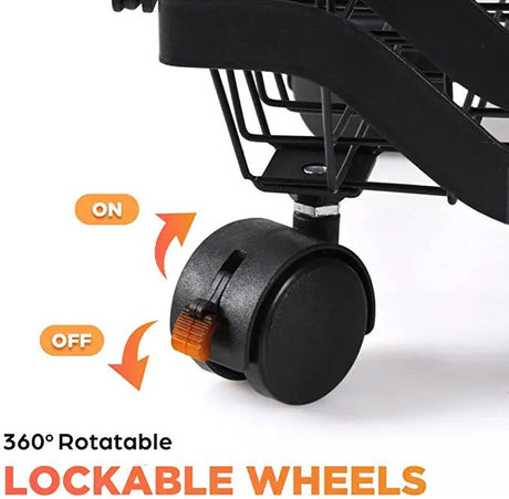 4 Layer Adjustable Foldable Movable Storage Rack for Kitchen Use - Level UpLevel UpSmart Devices501668