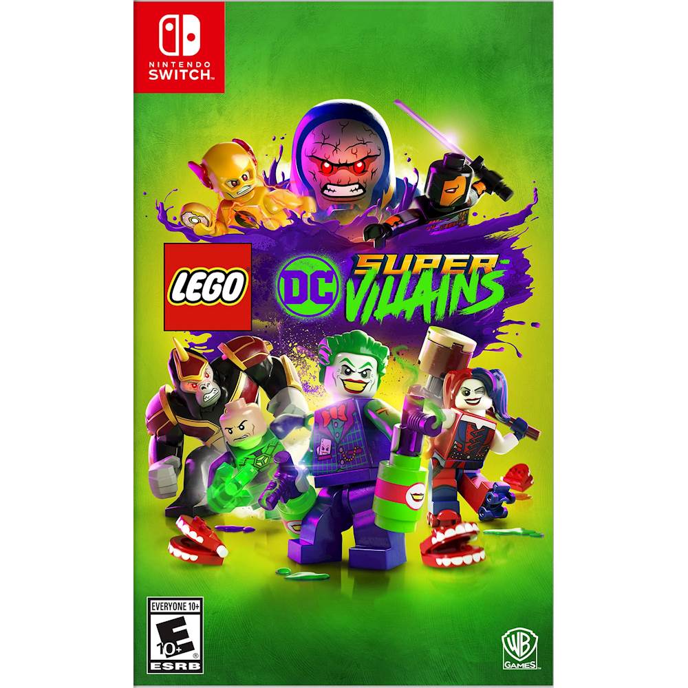 Lego DC Super-Villains For Nintendo Switch "Region 1" - Level Up