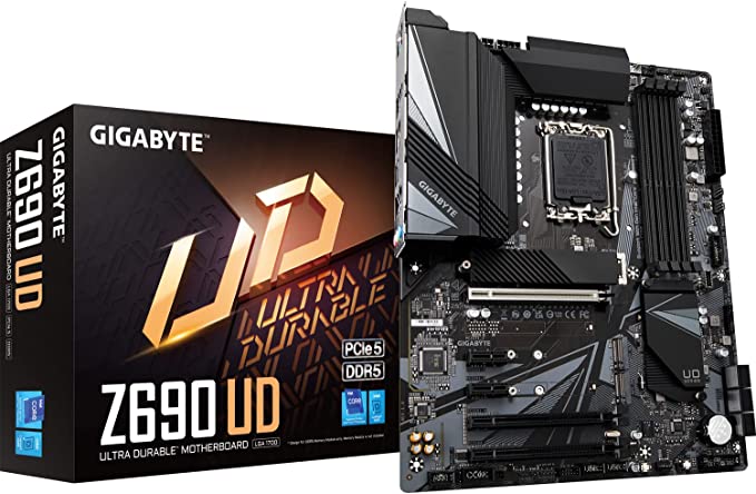 Gigabyte Z690 UD AX (rev. 1.0) LGA 1700 DDR5 ATX - Motherboard