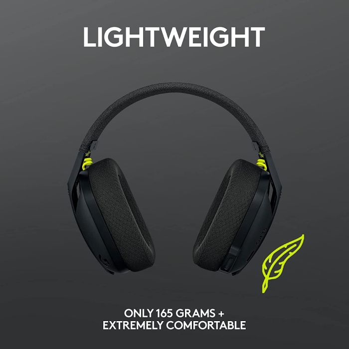 Logitech G435 LIGHTSPEED & Bluetooth Wireless Gaming Headset - Level Up