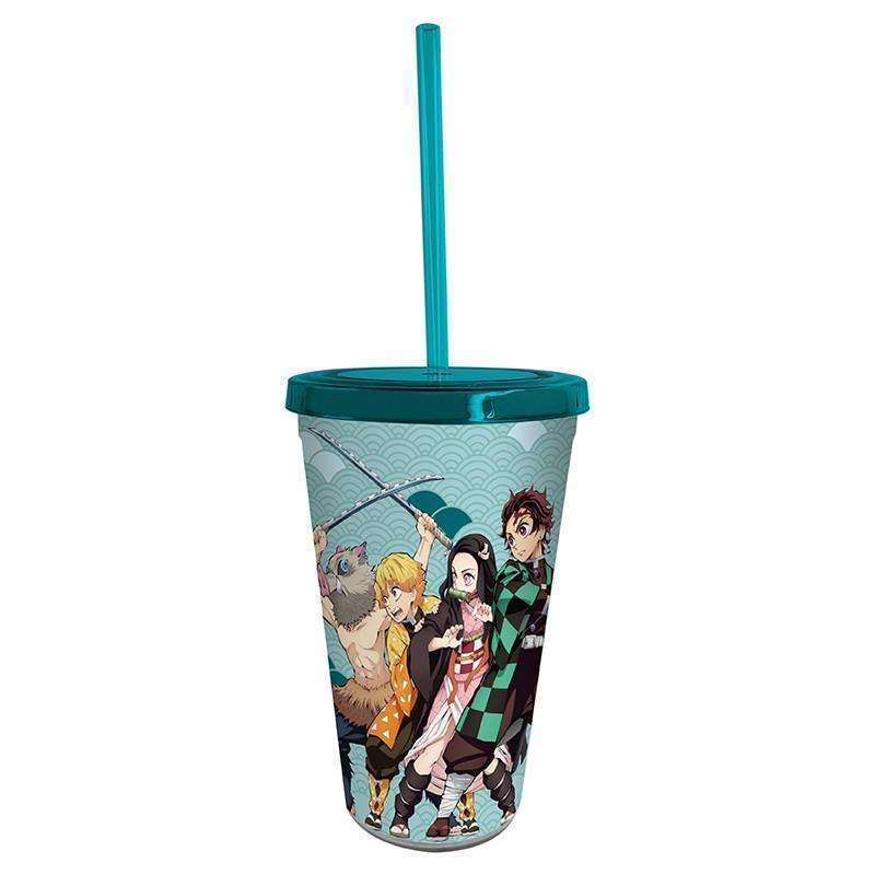 ABY CUP W/ STRAW: DEMON SLAYER- CREW