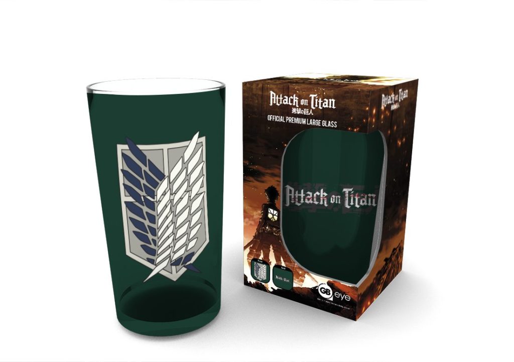 ABY GLASS: AOT- SCOUT SYMBOL