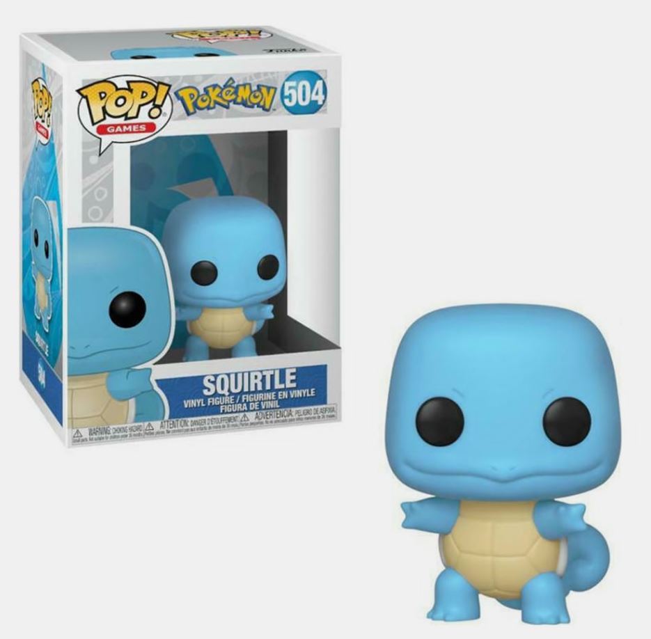 Pop! Games: Pokemon - Squirtle (Exc)