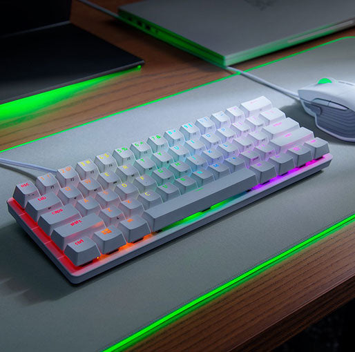 Razer Huntsman Mini - Mercury Ed. (Red Switch)