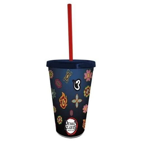 ABY CUP W/ STRAW: DEMON SLAYER- HASHIRAS - Level UpLevel UpAccessories3665361074496