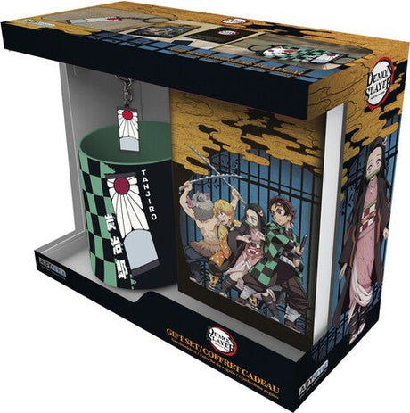 ABY GIFT SET: DEMON SLAYER- TANJIRO'S EARRING (MUG + KEYCHAIN + NOTEBOOK) - Level UpFunkoAccessories3665361078210