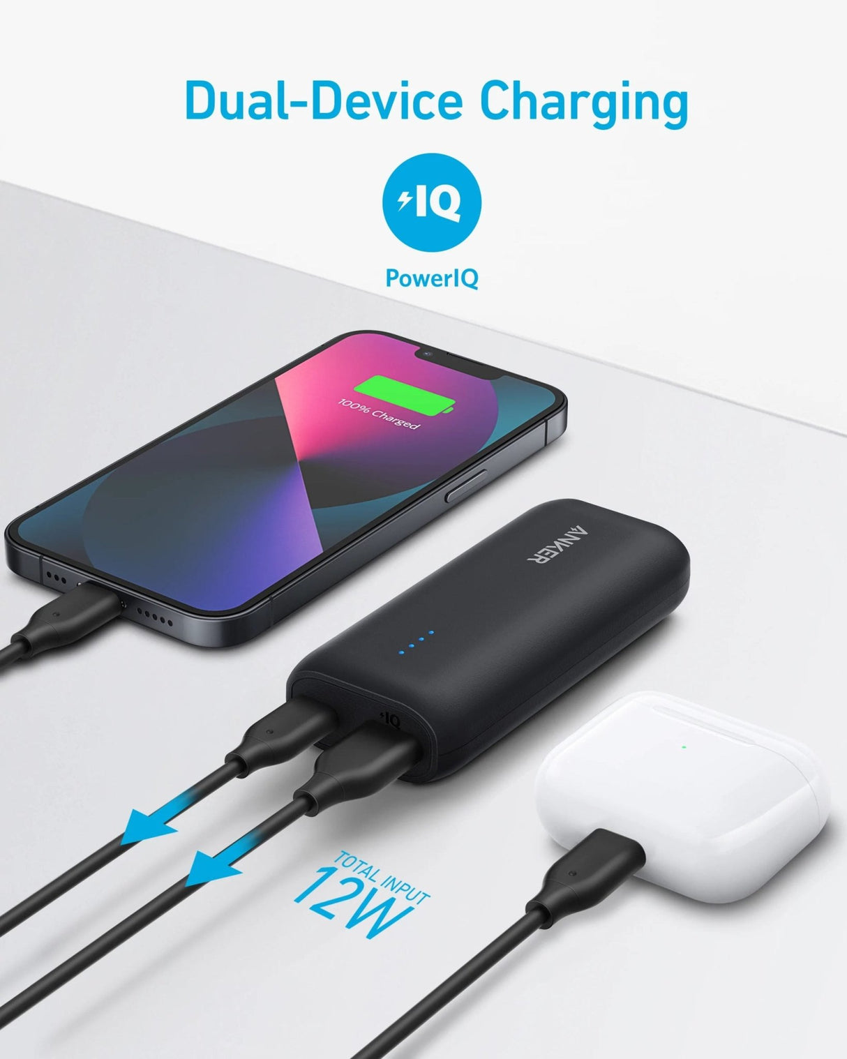 Anker 321 Power Bank 5000 -Black A1112H11 - Level UpAnkerPower Bank194644101800