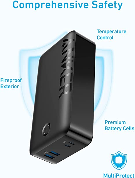 Anker 347 Power Bank (PowerCore 40K) 30W PD - BLACK A1377H11 - Level UpAnkerPower Bank194644112127