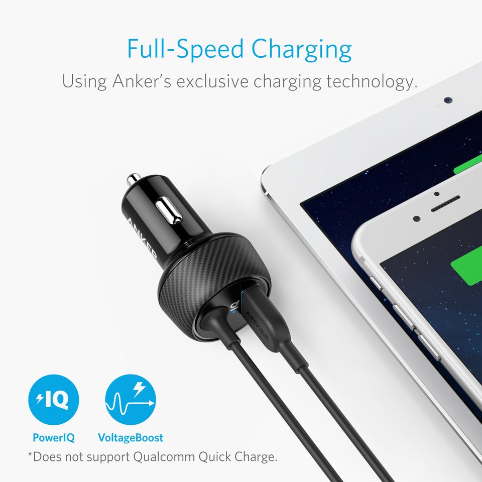 Anker PowerDrive 2 Elite Lightning A2214H11 - Level UpAnkerCar Charger848061049060