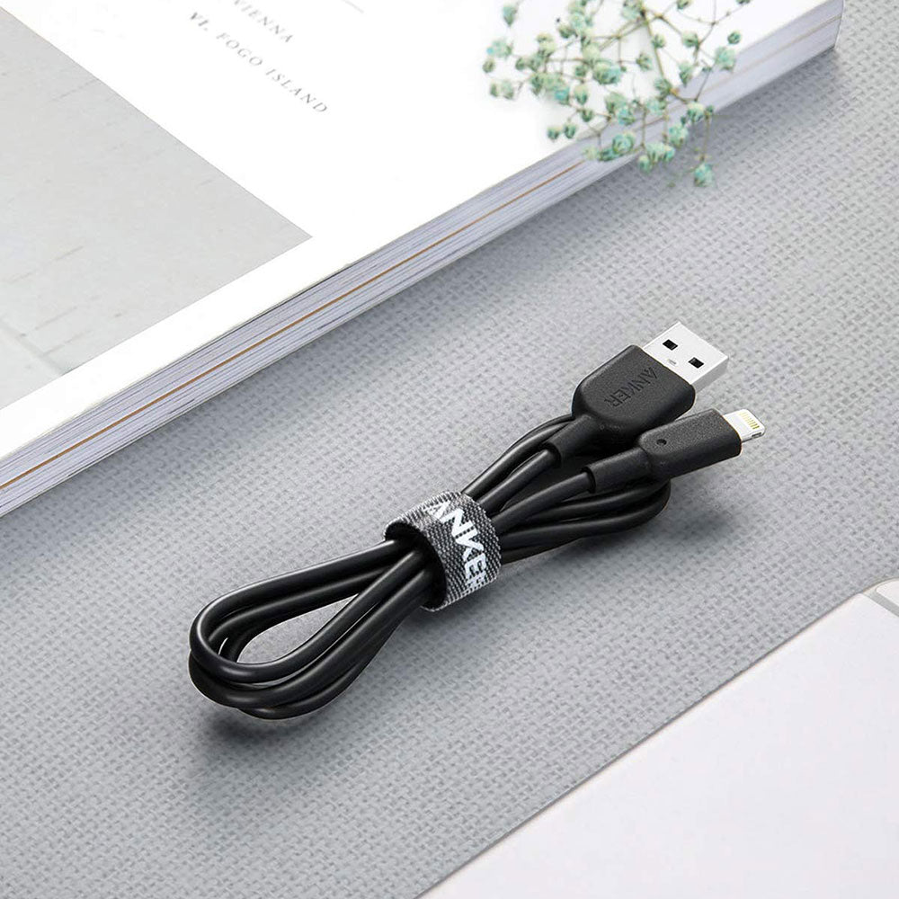 Anker PowerLine II Lightning (0.9m /3ft) C89 - Black A8432H12 - Level UpAnkerCharging Cable194644022686