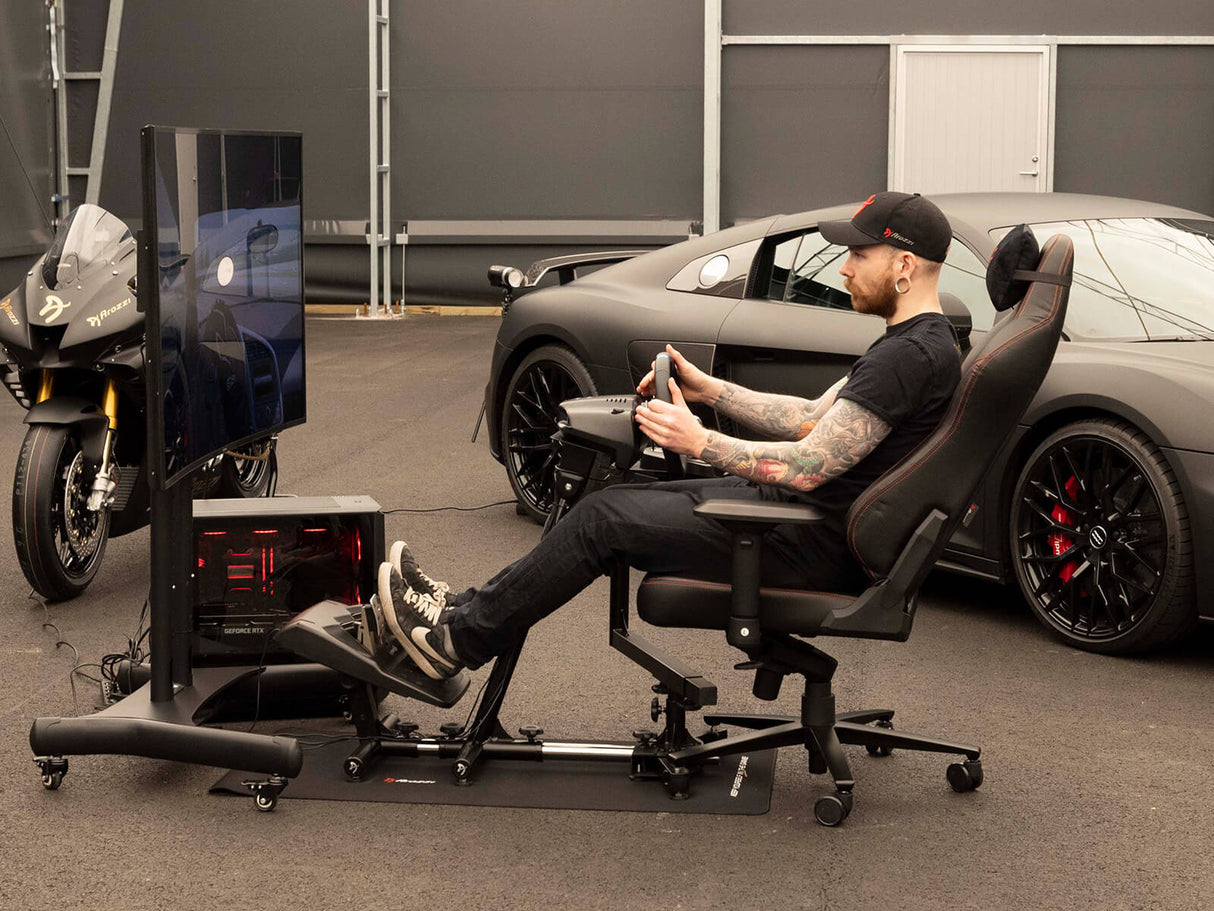 Arozzi Velocità Racing Simulator - Black - Level UpArozziGaming Furniture0769498678909