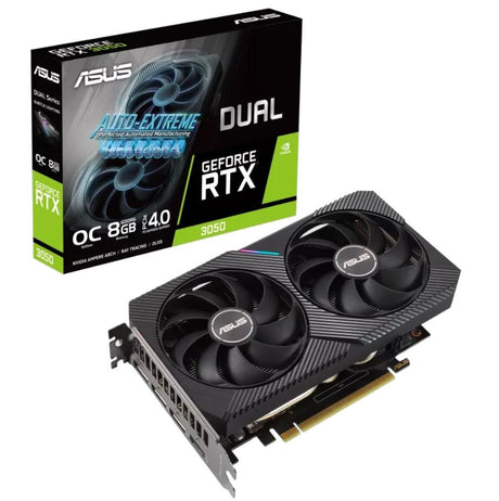 ASUS Dual GeForce RTX 3050 OC Edition 8GB GDDR6 Graphics Card - Level UpLevel UpPC Accessories4711081635321