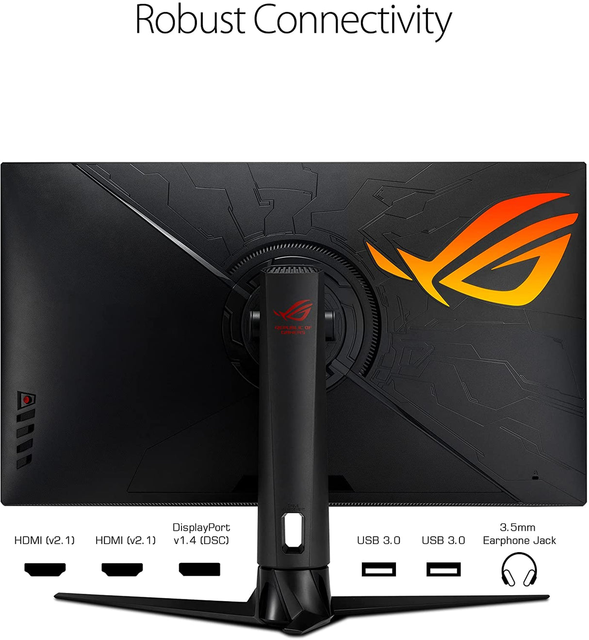 ASUS ROG Swift PG329Q HDMI 2.1 Gaming Monitor (32" 4K, 144Hz, 1ms) - Level UpAsusGaming Monitor195553043410