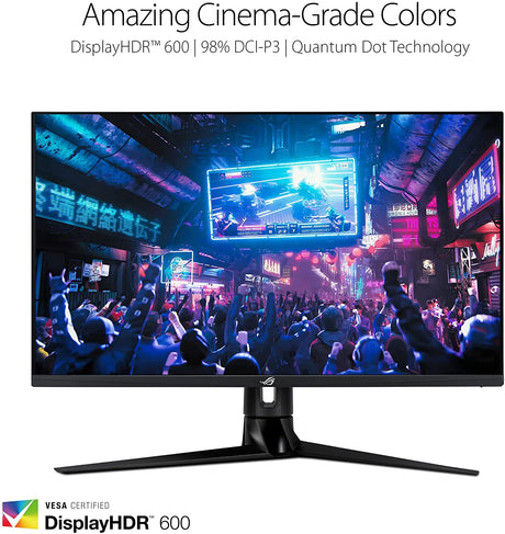 ASUS ROG Swift PG329Q HDMI 2.1 Gaming Monitor (32" 4K, 144Hz, 1ms) - Level UpAsusGaming Monitor195553043410