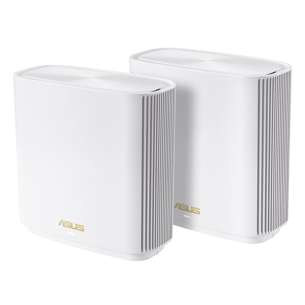 ASUS ZenWifi AX (XT8) Whole-Home Tri-band Router, Mesh System with WiFi 6, White, 2 Pack - Level UpAsusRouter4718017579117