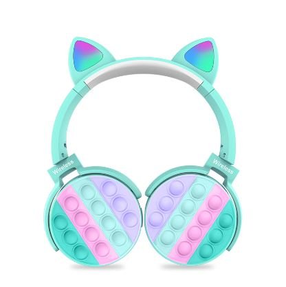 Auricular Ledstar Bluetooth CAT Popit CT-950 - Blue - Level UpLevel UpHeadset6908886821007