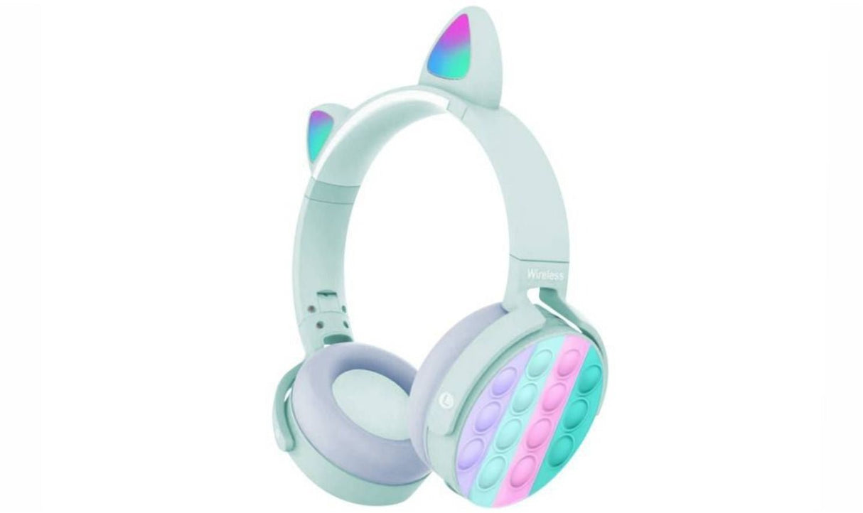 Auricular Ledstar Bluetooth CAT Popit CT-950 - Blue - Level UpLevel UpHeadset6908886821007