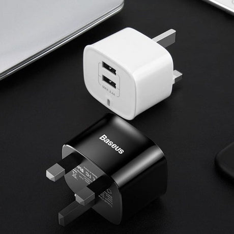 Baseus Funzi Dual USB Charger (UK) - Level UpBaseus6953156255791