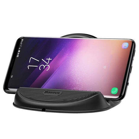 Baseus Wireless Charger Silicone Horizontal - Black - Level UpBaseusCharger6953156275515