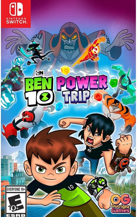 Ben 10 Power Trip For Nintendo Switch "Region 1” - Level UpNintendoSwitch Video Games5060528033435