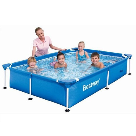 BESTWAY Steel Pro Splash Pool 2.21 x 1.5 x 0.43m, 1200ltr – 56401 - Level UpBESTWAYSwimming Pools56401