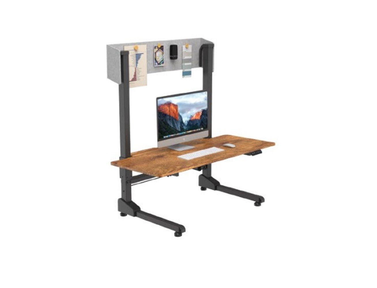 Black Bull Unique Electric Motor Controller Function Up, Down, Stand, Sit - Rustic Brown - Level UpLevel UpGaming Table1076610766