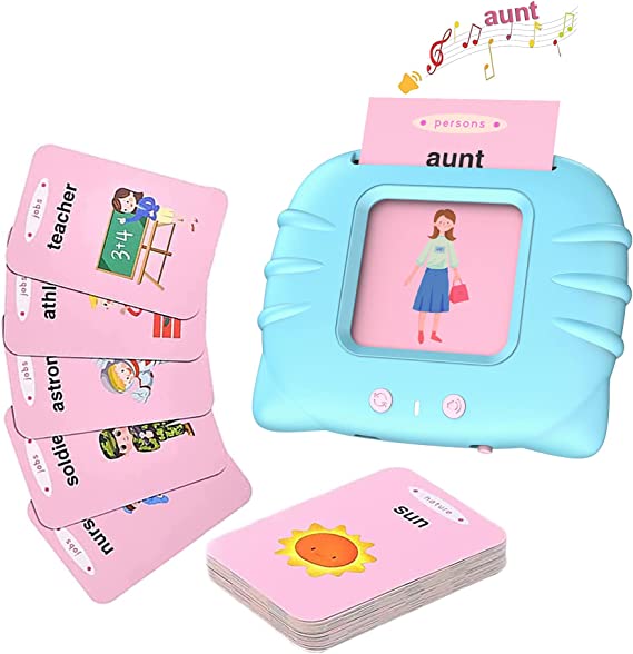 CARD EARLY EDUCATION DEVICE BLUE - Level UpLAFEINAKids Tab4539