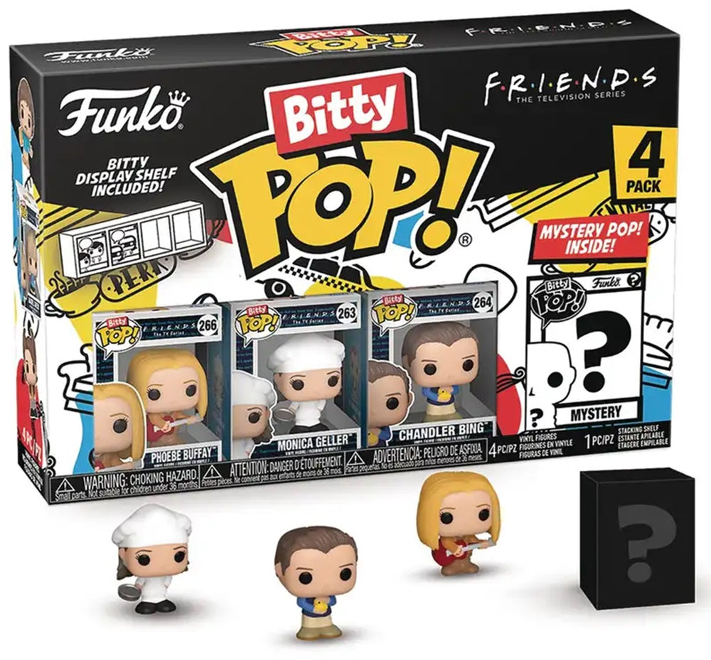 Bitty Pop! Tv: Friends - Phoebe 4pk
