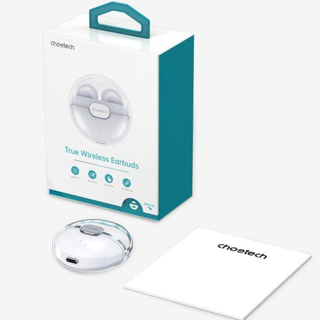Choetech BH-T08 AirBuds - White - Level UpchoetechAir Pods6932112102515