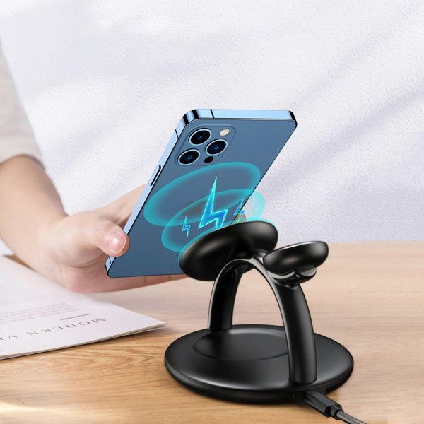 Choetech inductive 3 in 1 charging station (T587-F) - Level UpchoetechPower Adapter & Charger Accessories6932112102713