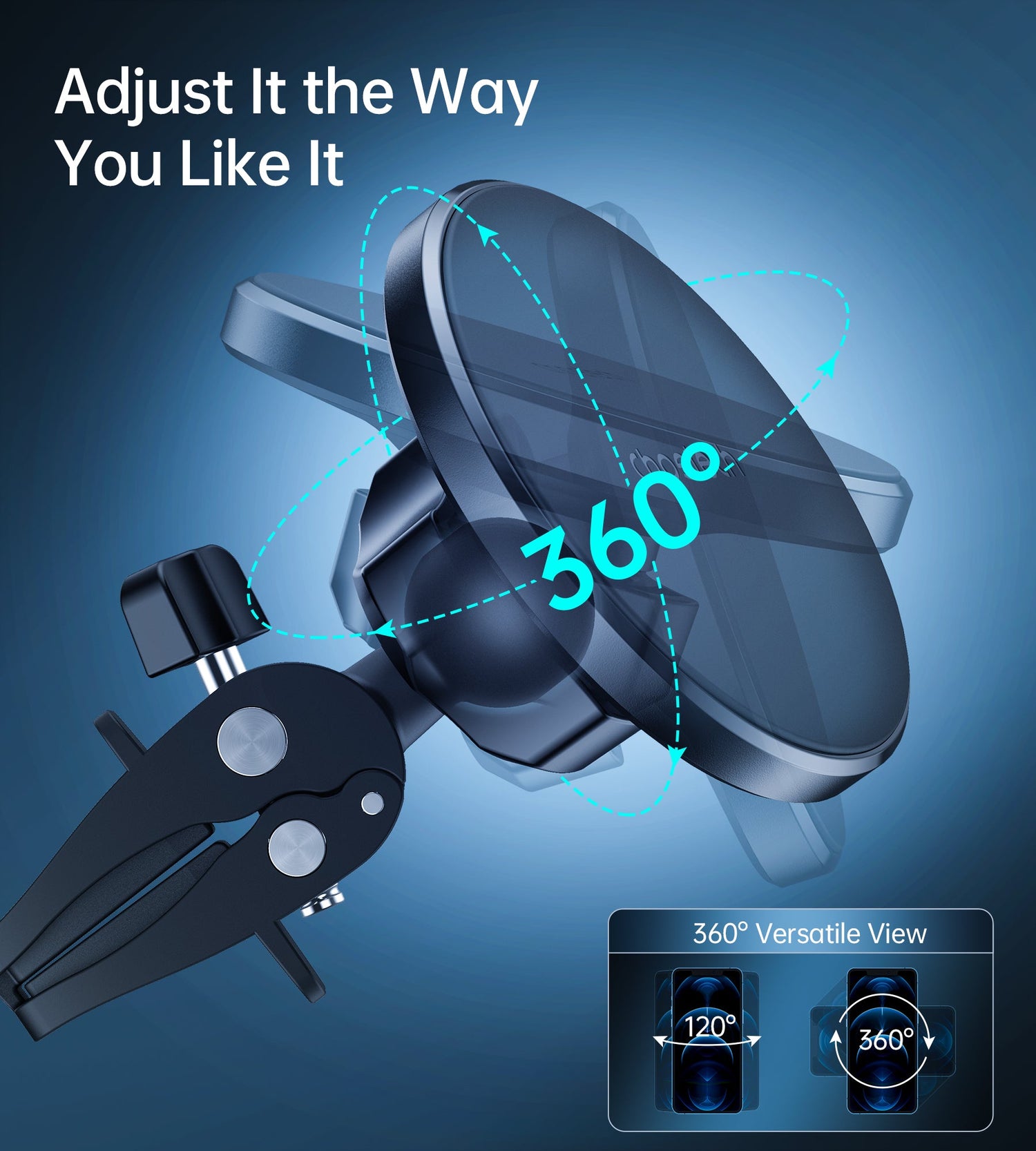 Choetech MagSafe Car Holder AT0004-BK - Level UpLevel UpCar Mount6971824978209