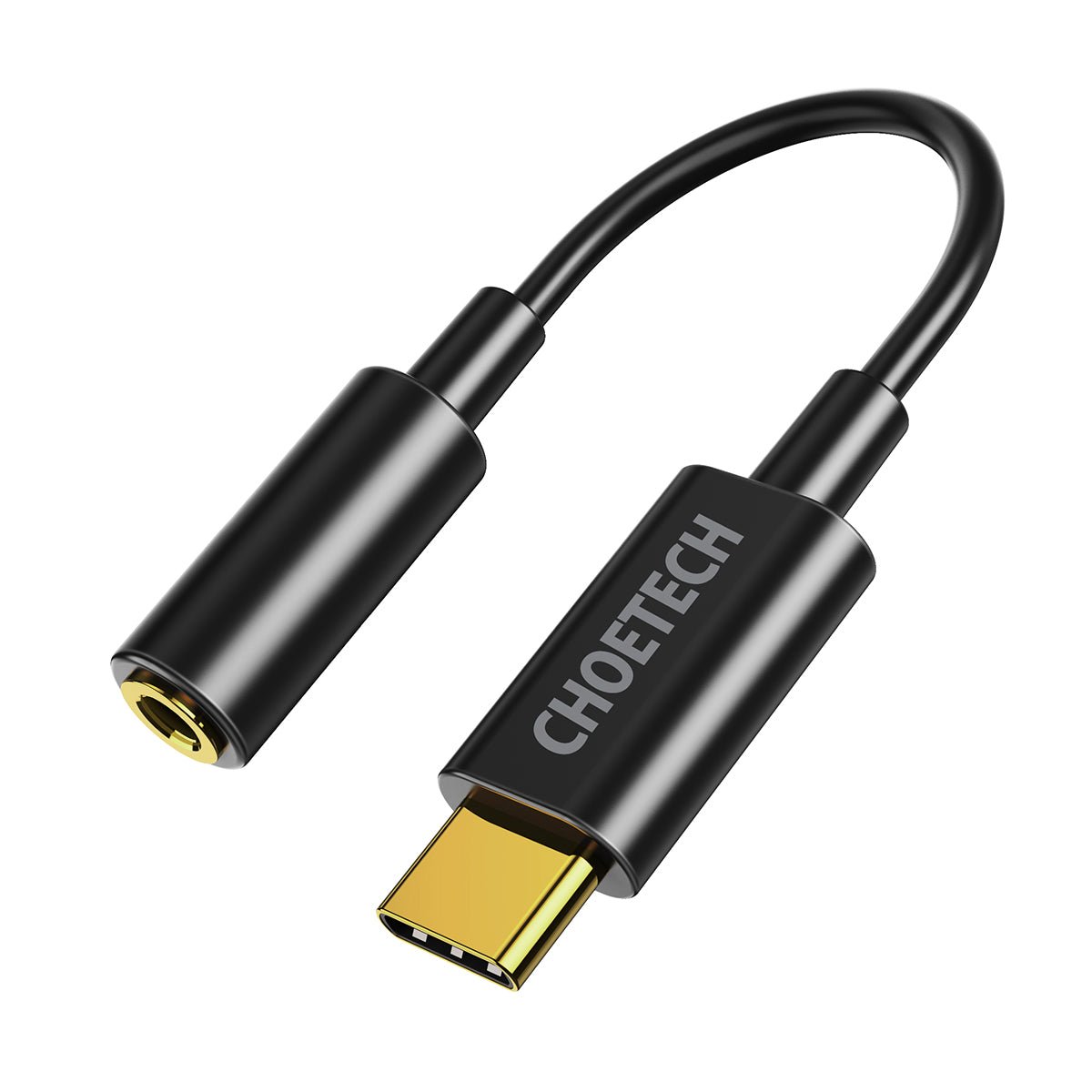 Choetech USB-C to 3.5mm Audio Jack Adaptor AUX003-BK - Level UpLevel UpAdapter6932112102461