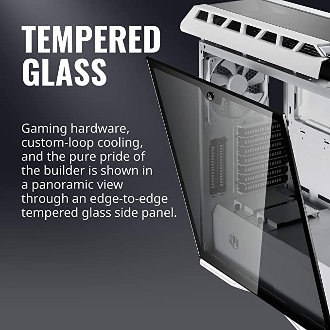 Cooler Master MasterCase H500P Mesh ARGB Mid Tower Case - Level UpLevel UpPC Accessories4719512095249