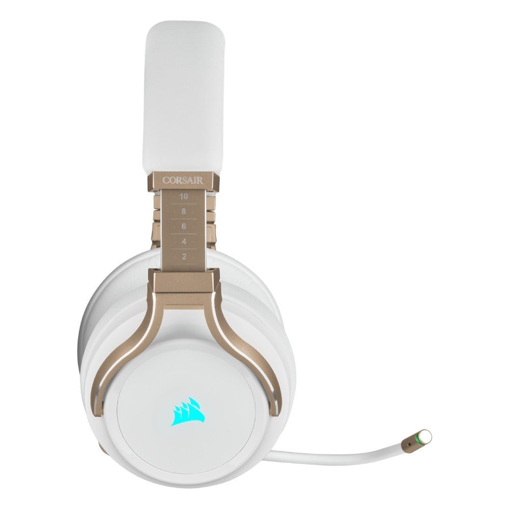 Corsair HS Virtuoso Wireless Gaming Headset, Pearl - Level UpLevel UpPC Accessories840006618898