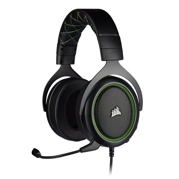 Corsair HS50 PRO STEREO Headset - Green (EU) - Level UpLevel UpPC Accessories840006610311