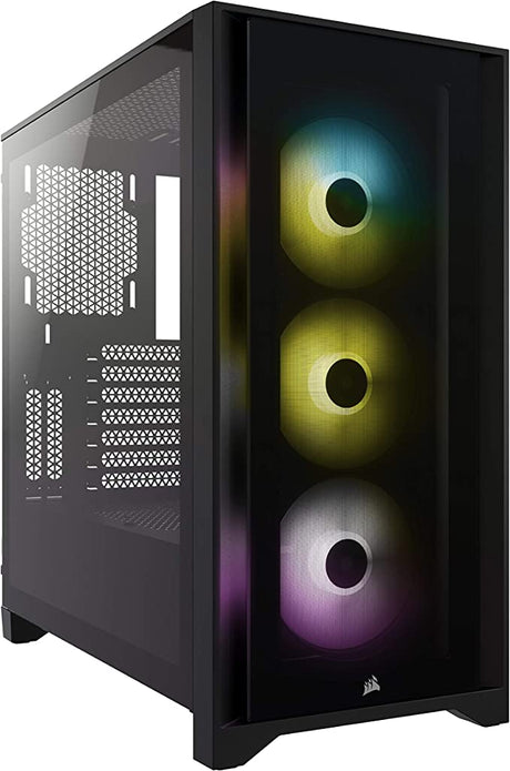 Corsair iCUE 4000X RGB Mid Tower Case - Black - Level UpLevel UpPC Accessories840006626633