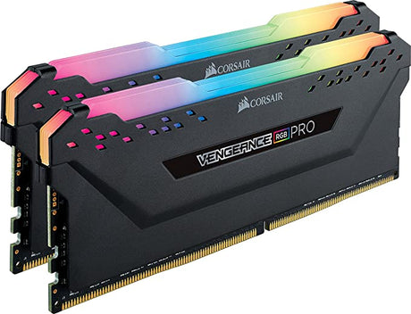 Corsair VENGEANCE RGB PRO 3600MHz 16GB(2 x 8GB) Memory Kit - Black - Level UpLevel UpPC Accessories840006615682