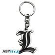 DEATH NOTE - Keychain "L - Symbol" X4 - Level UpFunkoAccessories3700789205135