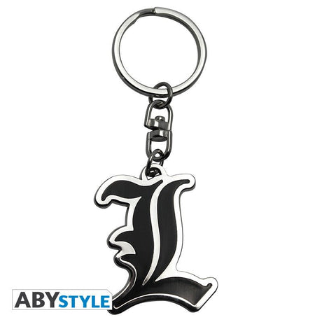 DEATH NOTE - Keychain "L - Symbol" X4 - Level UpFunkoAccessories3700789205135