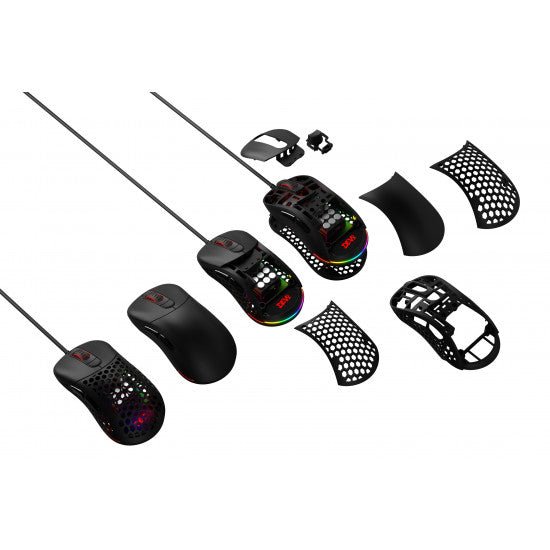 Devo Gaming Mouse Litone RGB 58g - Black - Level UpDevoPC Accessories6084014210888
