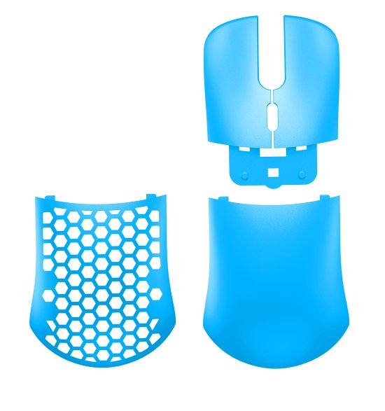 Devo Lit Two Mouse Cover (separated color ) - Level UpDevoPC Accessories6084014210994