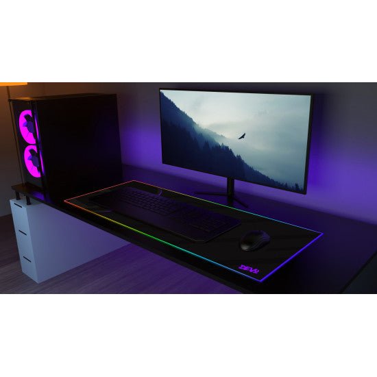 Devo RGB Large Mousepad - Glowcharge - Level UpDevoAccessories6084014210581