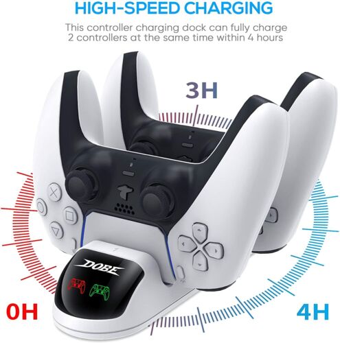 DOBE Charging Dock For PS5 Wireless Controller Charger- TP5-0506 - Level UpDobeCharging Valets6972520252686