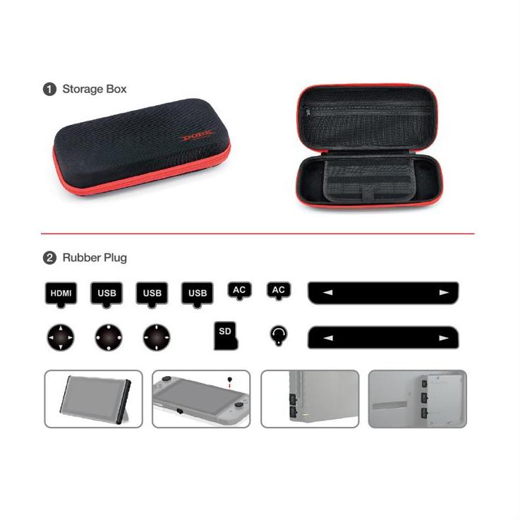 DOBE RROTECTIVE KIT FOR SW TNS-1749 - Level UpDobeSwitch Accessories6972520250873