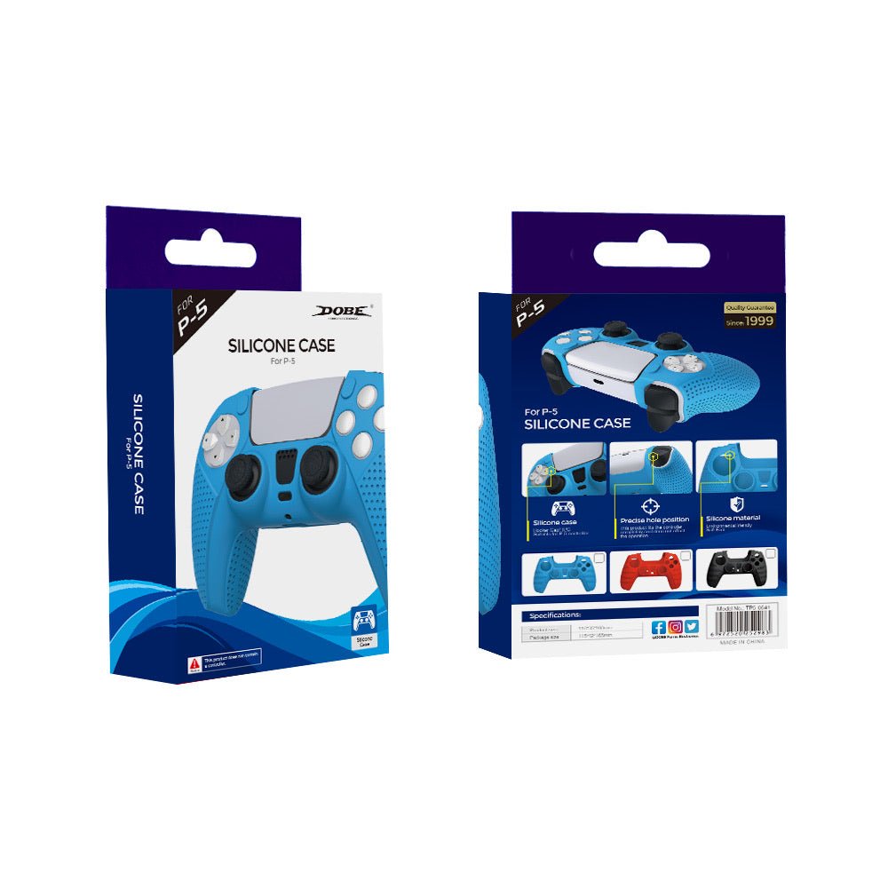 DOBE Silicone Case TP5-0541 For Playstation 5 Controller - Blue - Level UpDobePlaystation Accessories6972520252983