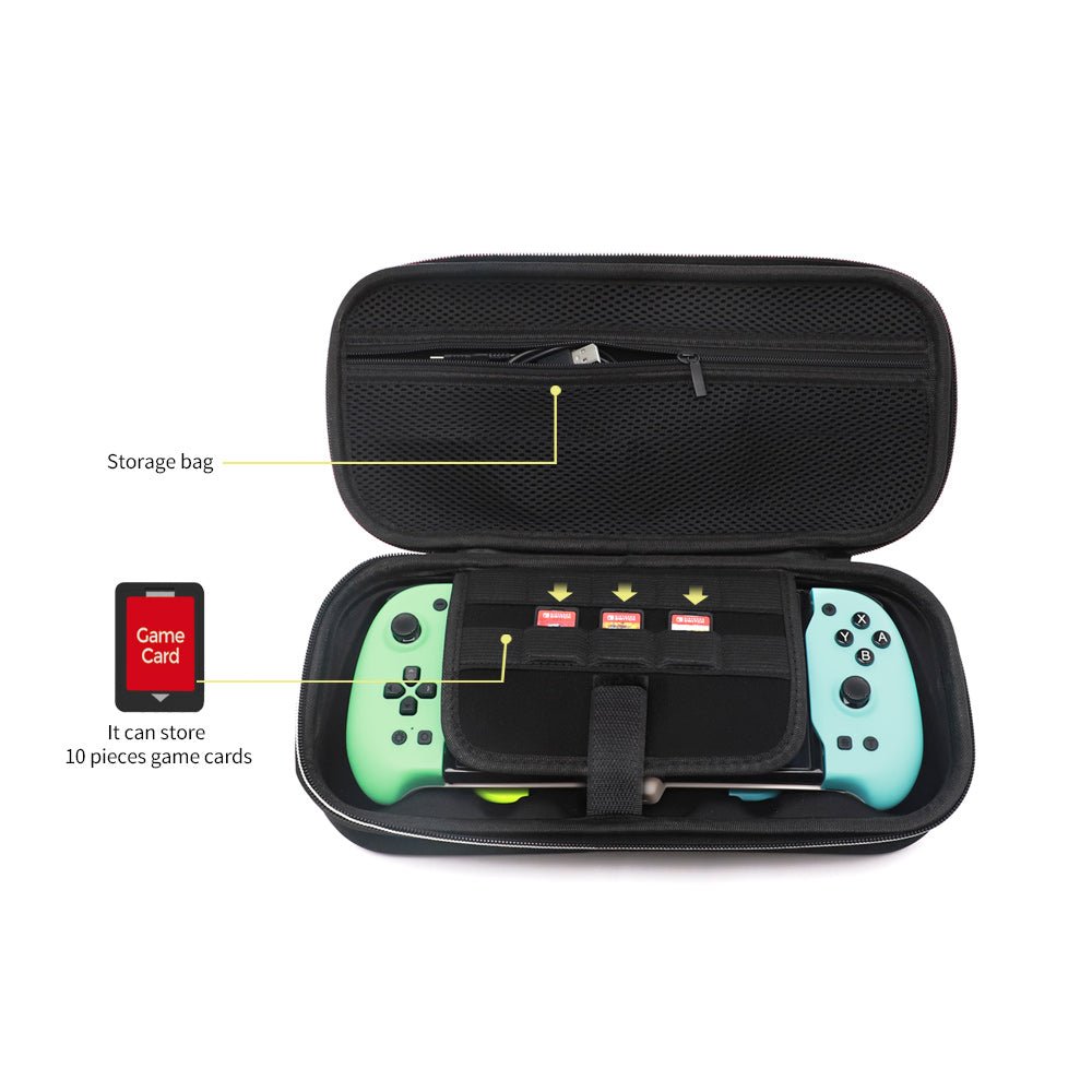 DOBE Storage Case For Nintendo Switch - Black - Level UpDobeSwitch Accessories6972520255182