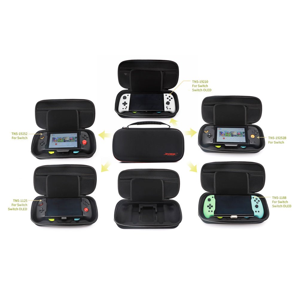 DOBE Storage Case For Nintendo Switch - Black - Level UpDobeSwitch Accessories6972520255182
