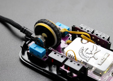 DUCKY FEATHER KAILH SWITCH RGB MOUSE - BLACK /WHITE - Level UpDUCKYPC Accessories4710578304559