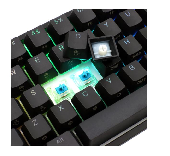 DUCKY ONE 2 MINI BLUE SWITCH - ARABIC LAYOUT KEYBOARD - Level UpDUCKYKeyboard4710578307420